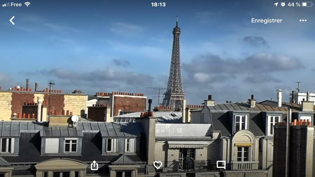 Eiffel Tower Studio Lacoste Paris Exterior photo